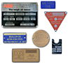 Etched Metal Nameplate Examples